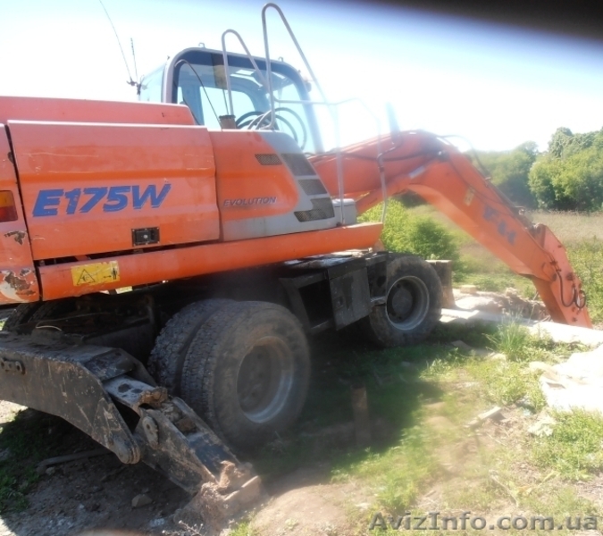 Продаем колесный экскаватор Fiat Kobelco E-175W Evolution, 0,93 м3, 2005 г.в. - <ro>Изображение</ro><ru>Изображение</ru> #5, <ru>Объявление</ru> #1562735