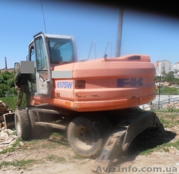 Продаем колесный экскаватор Fiat Kobelco E-175W Evolution, 0,93 м3, 2005 г.в. - <ro>Изображение</ro><ru>Изображение</ru> #6, <ru>Объявление</ru> #1562735