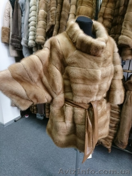 Норковый полушубок поперечка клеш - <ro>Изображение</ro><ru>Изображение</ru> #2, <ru>Объявление</ru> #1573793