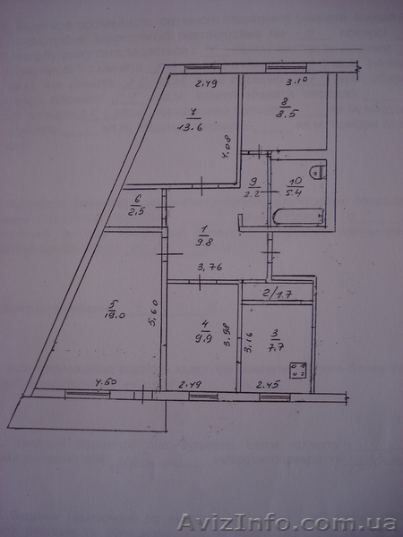 Продается 4-х комнатная квартира по ул. Ярославской - <ro>Изображение</ro><ru>Изображение</ru> #10, <ru>Объявление</ru> #1582611