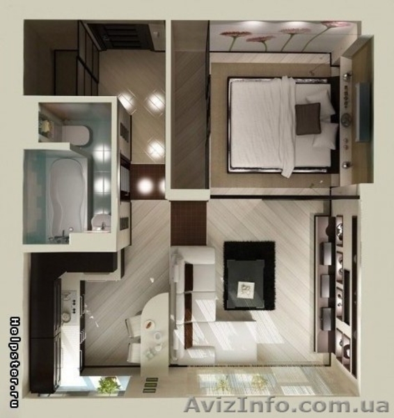 Продається 1-кім. квартира з дизайнерським проектом - <ro>Изображение</ro><ru>Изображение</ru> #1, <ru>Объявление</ru> #1585388