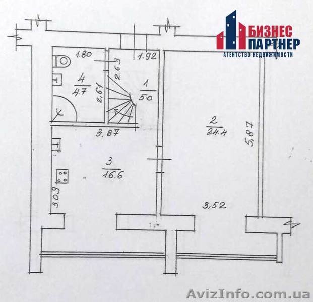 Продается 2-х ярусная квартира с видом на р. Днепр, ул. Пушкина - <ro>Изображение</ro><ru>Изображение</ru> #10, <ru>Объявление</ru> #1596234