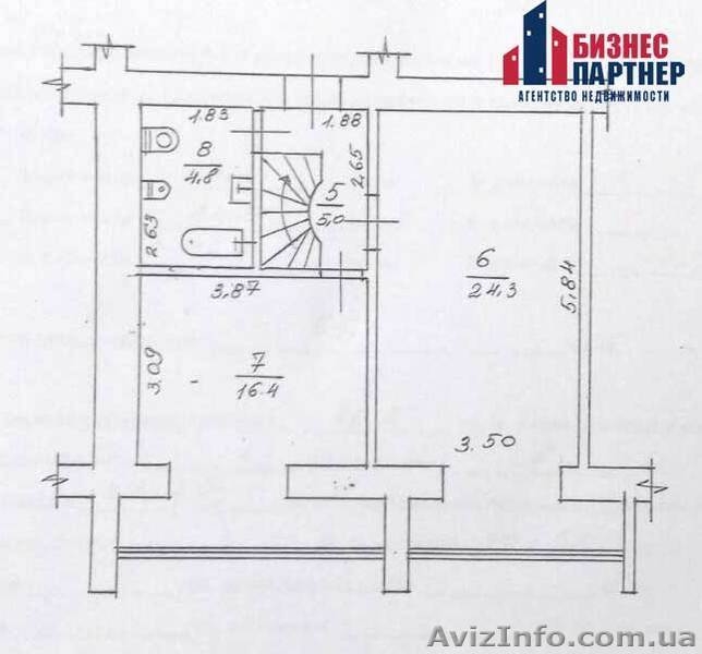 Продается 2-х ярусная квартира с видом на р. Днепр, ул. Пушкина - <ro>Изображение</ro><ru>Изображение</ru> #9, <ru>Объявление</ru> #1596234