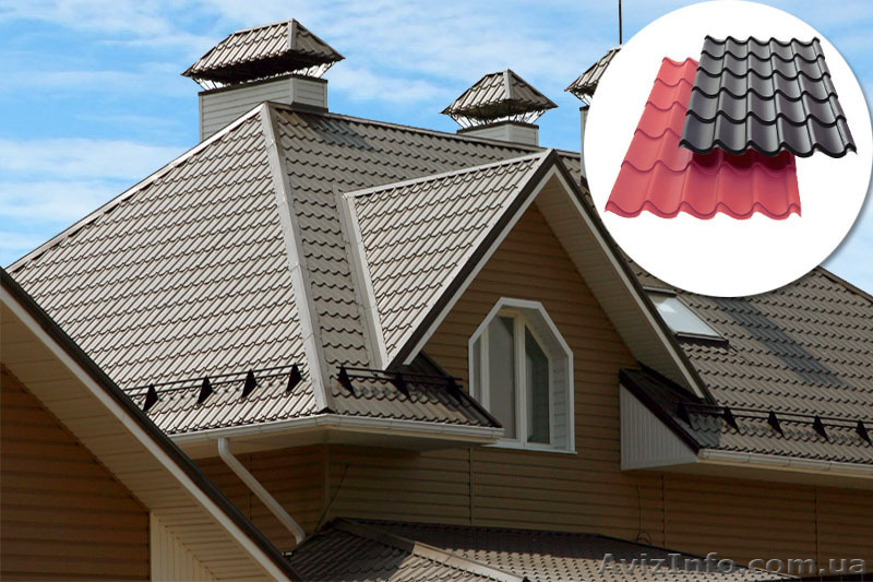 Металлочерепица ,профнастил в Черкассах.Профбудцентр-кровельные материалы. - <ro>Изображение</ro><ru>Изображение</ru> #1, <ru>Объявление</ru> #1610557