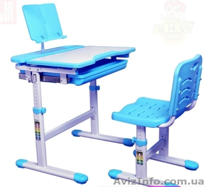 Парта трансформер для детей от 5 лет. Антискалиозная ортопедическая - <ro>Изображение</ro><ru>Изображение</ru> #5, <ru>Объявление</ru> #1641502