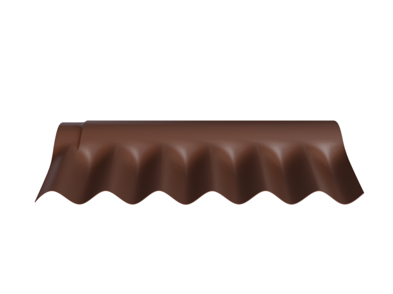 Лист покрівельний "FIBRODAH" 1750 х 1130 мм (шифер коричневий) - <ro>Изображение</ro><ru>Изображение</ru> #4, <ru>Объявление</ru> #1697552