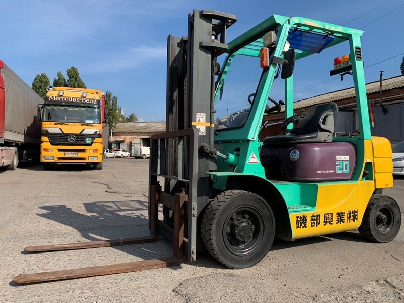 Вилочный автопогрузчик/автонавантажувач Mitsubishi на 2 тонны - <ro>Изображение</ro><ru>Изображение</ru> #2, <ru>Объявление</ru> #1697977