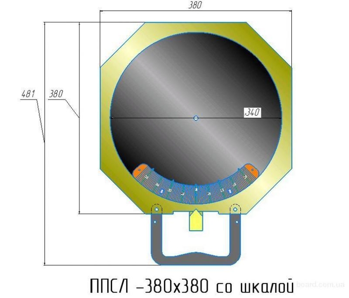 Площадка ППСЛ-380 поворотная  автотранспорта, со шкалой  - <ro>Изображение</ro><ru>Изображение</ru> #3, <ru>Объявление</ru> #1708576