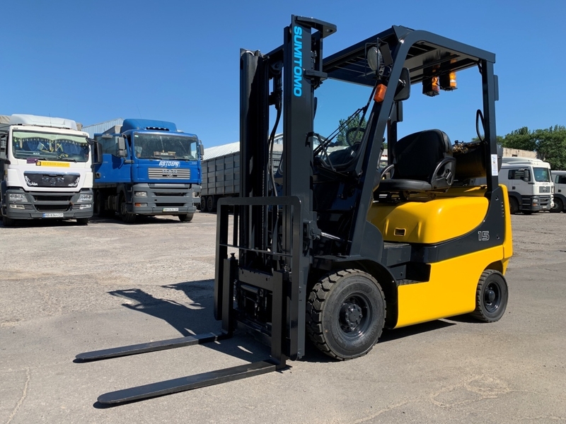 Газовий навантажувач вилочний Sumitomo (Mazda) з бічним зсувом.   - <ro>Изображение</ro><ru>Изображение</ru> #1, <ru>Объявление</ru> #1727691