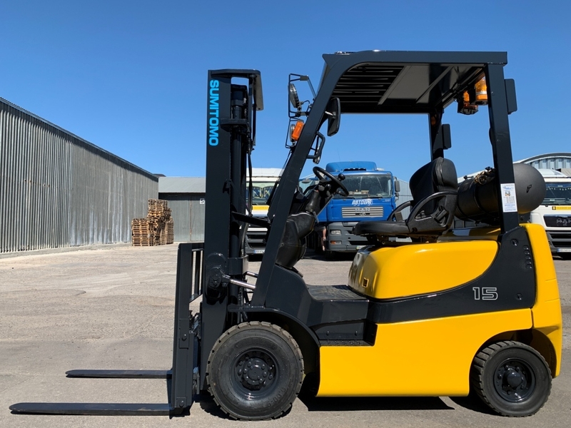 Газовий навантажувач вилочний Sumitomo (Mazda) з бічним зсувом.   - <ro>Изображение</ro><ru>Изображение</ru> #2, <ru>Объявление</ru> #1727691