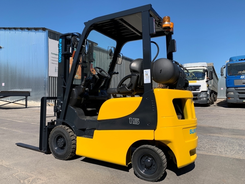 Газовий навантажувач вилочний Sumitomo (Mazda) з бічним зсувом.   - <ro>Изображение</ro><ru>Изображение</ru> #3, <ru>Объявление</ru> #1727691