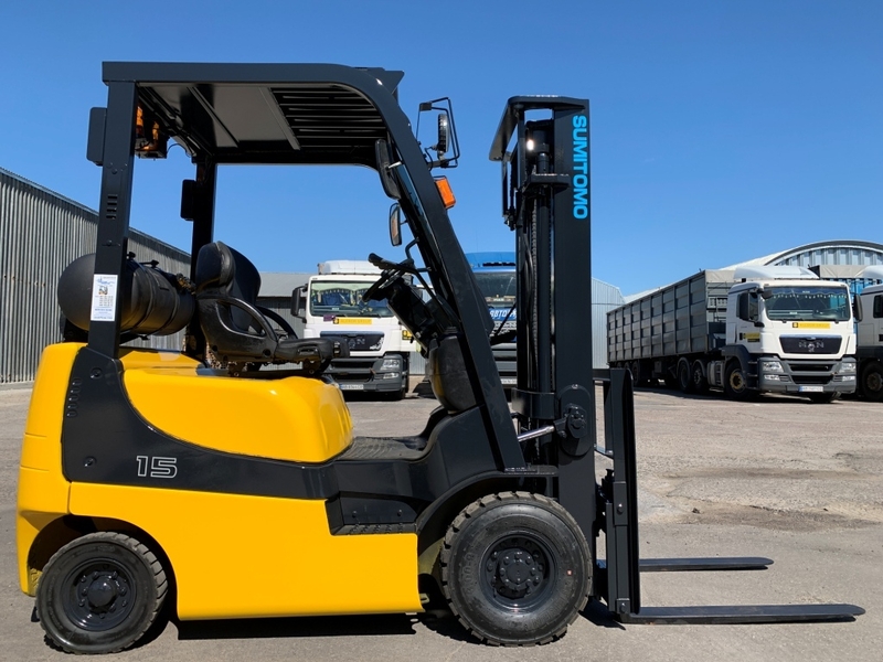 Газовий навантажувач вилочний Sumitomo (Mazda) з бічним зсувом.   - <ro>Изображение</ro><ru>Изображение</ru> #5, <ru>Объявление</ru> #1727691