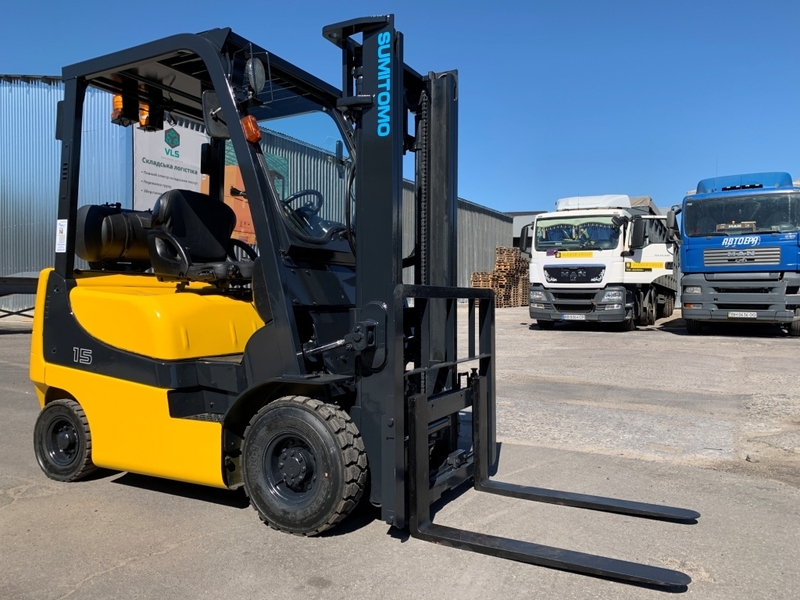 Газовий навантажувач вилочний Sumitomo (Mazda) з бічним зсувом.   - <ro>Изображение</ro><ru>Изображение</ru> #6, <ru>Объявление</ru> #1727691