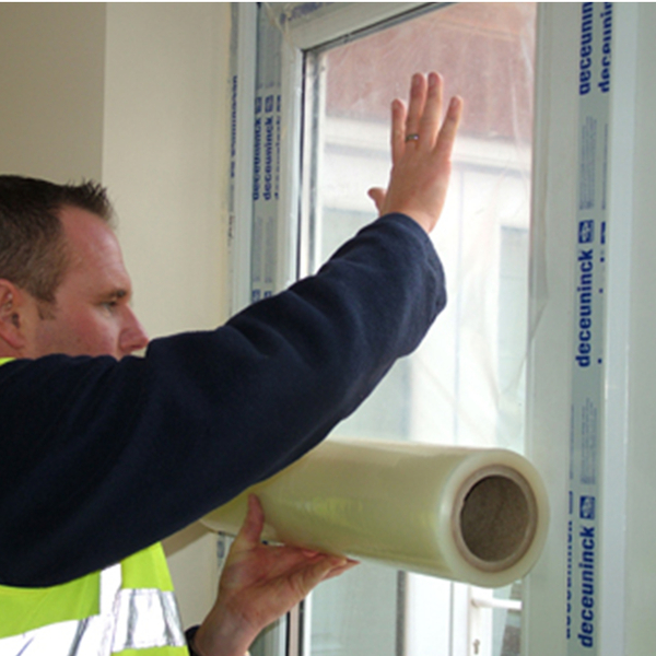 Плівка самоклеюча для вікон захисна (прозора) РУЛОН - <ro>Изображение</ro><ru>Изображение</ru> #1, <ru>Объявление</ru> #1725253